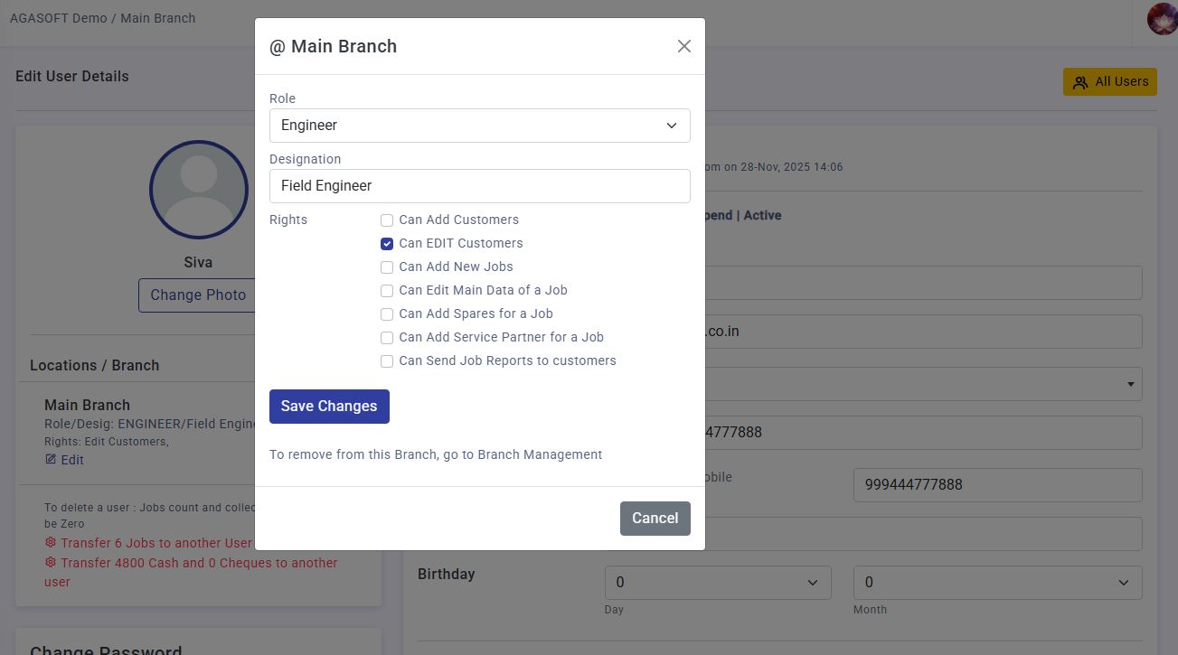 SCROLE Role-Based Access